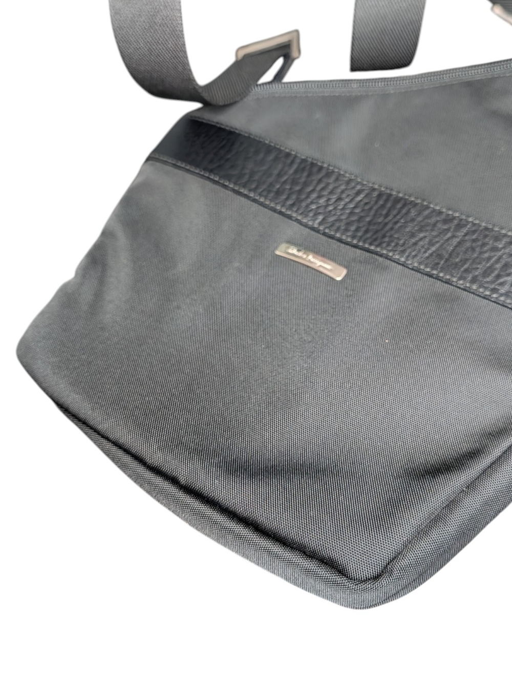 Salvatore Ferragamo Black Nylon Men's Crossbody Bag - Picture 5 of 8